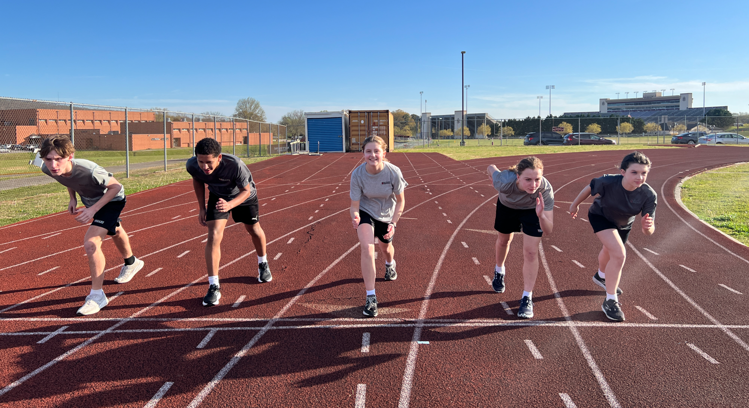 VFCA track and field team